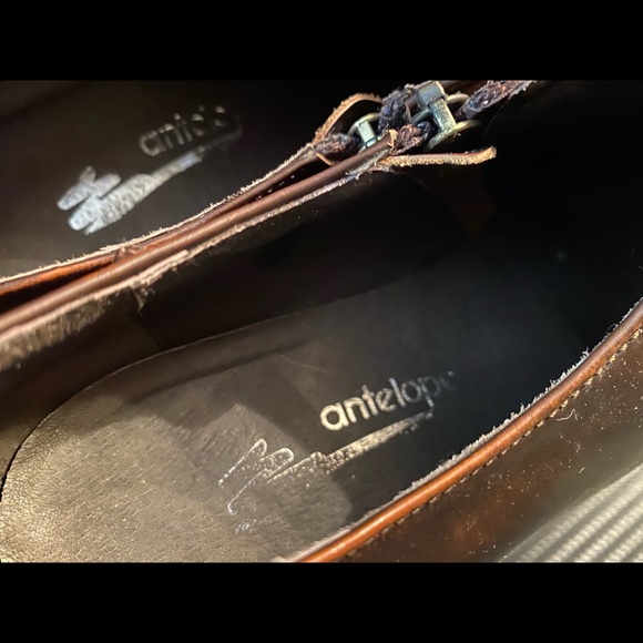 Antelope size 40 brown ankle women’s shoes - Picture 4 of 5